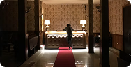 Hotel concierge desk